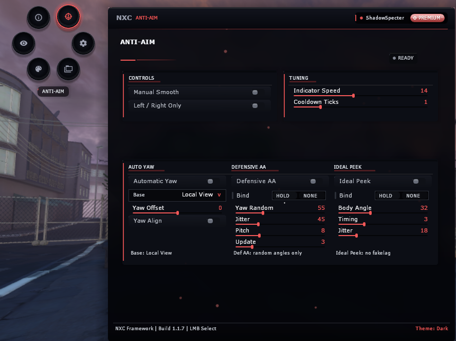 NXC.Lua Anti-Aim Tab