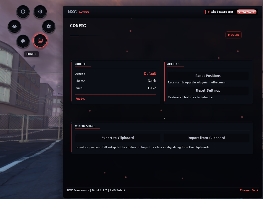 NXC.Lua Config Tab