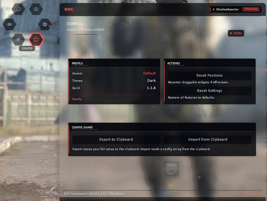 NXC.Lua Config Tab